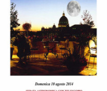 Serata astronomica con “super” Luna, l’8 settembre a Roma